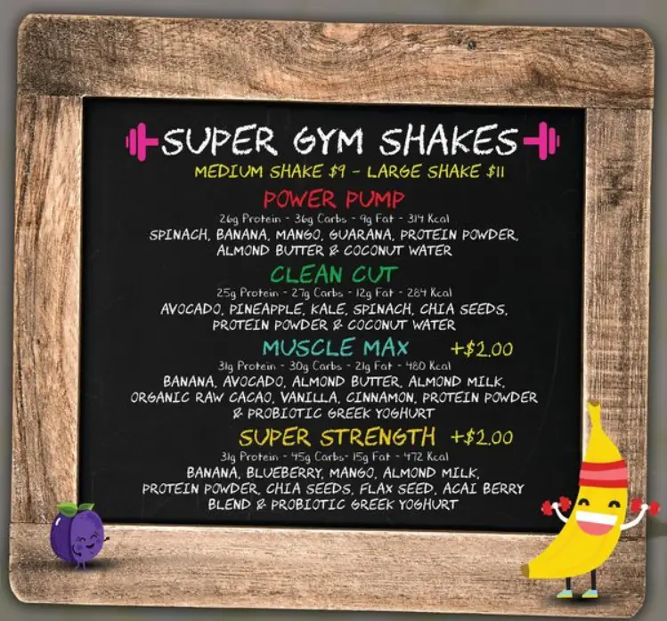 SHAKE FARM MENU SINGAPORE