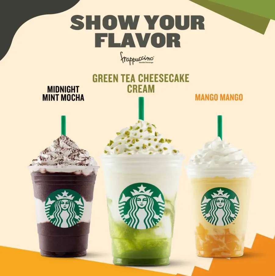 STARBUCKS MENU SINGAPORE