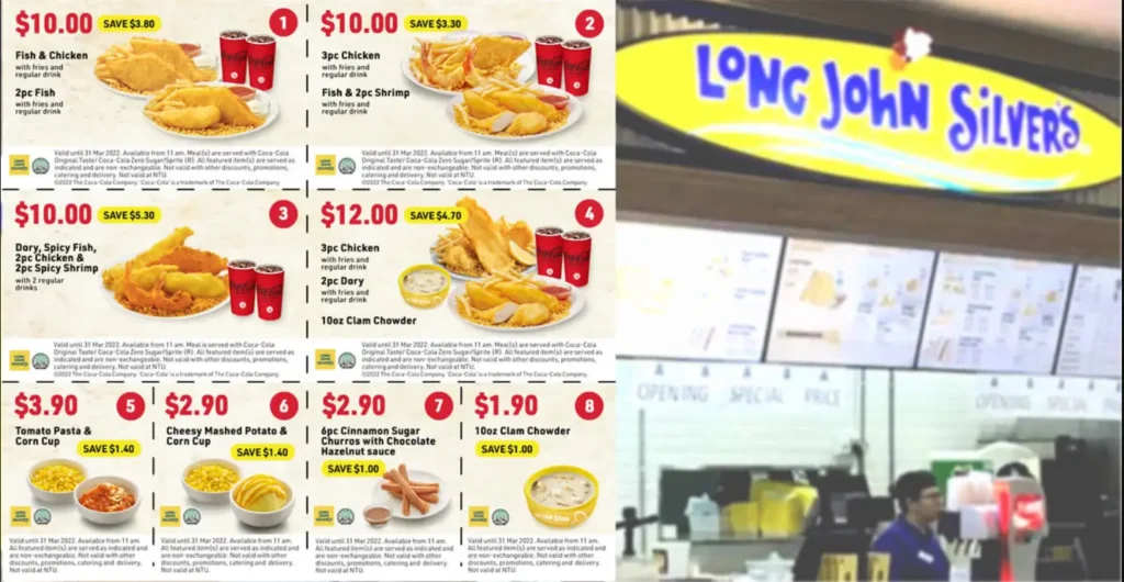 LONG JOHN SILVER’S MENU SINGAPORE