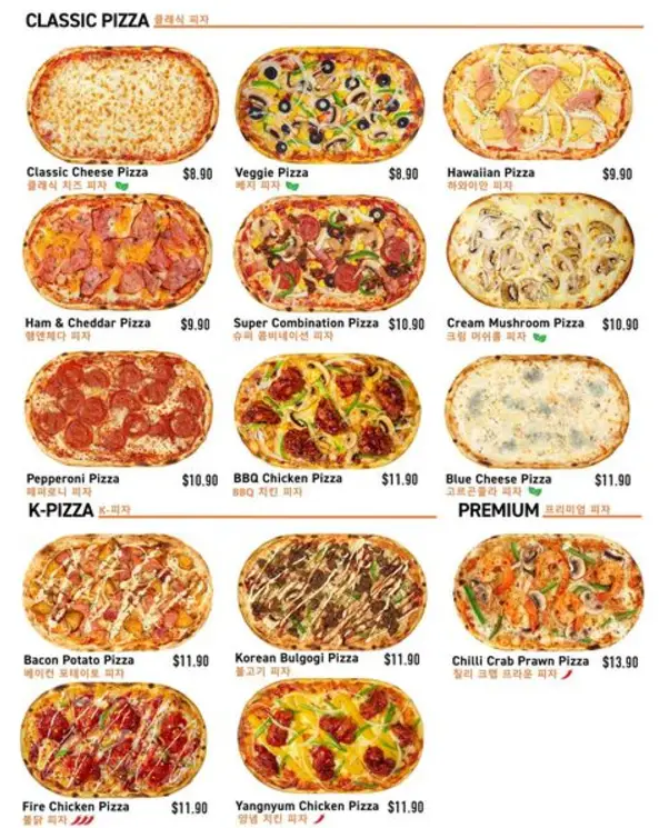 GOPIZZA MENU SINGAPORE