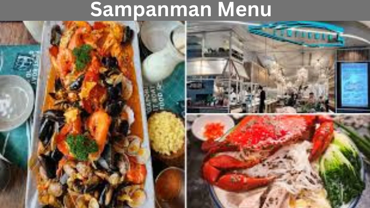 Sampanman Menu