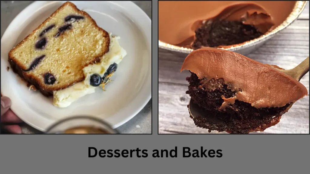 Moonchild Menu Desserts and Bakes