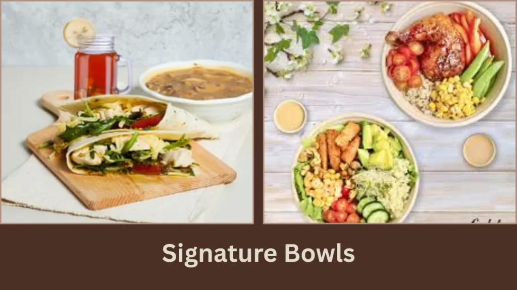 cedele menu Signature Bowls