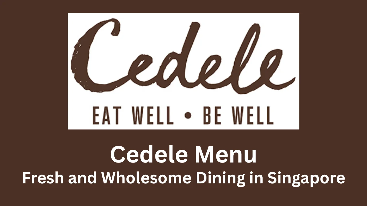 cedele menu