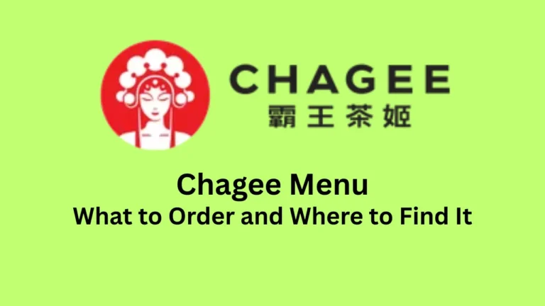 chagee menu