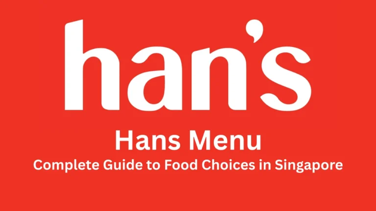 hans menu