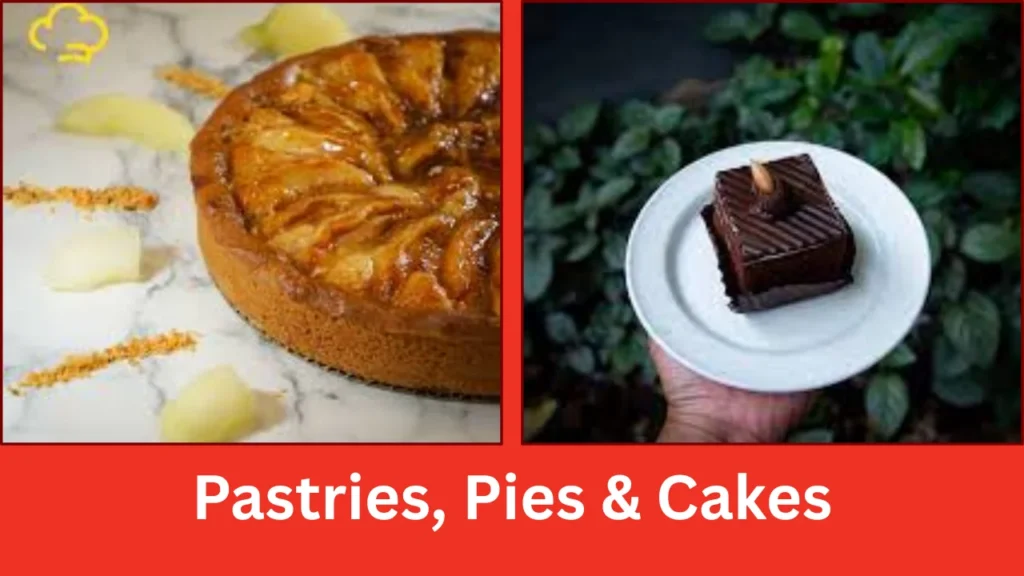 hans menu Pastries, Pies & Cakes
