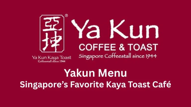 yakun menu