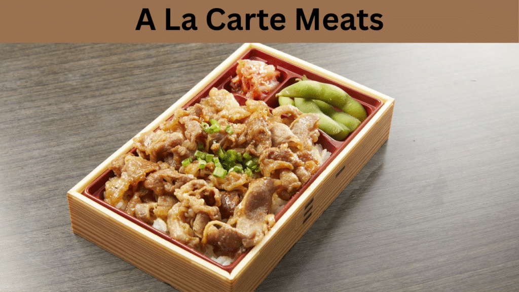 A La Carte Meats