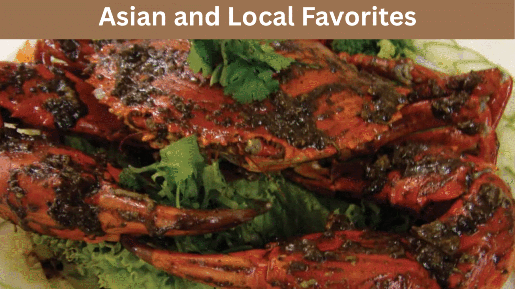 Asian and Local Favorites