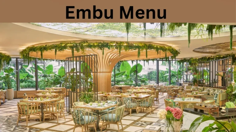 Embu Menu