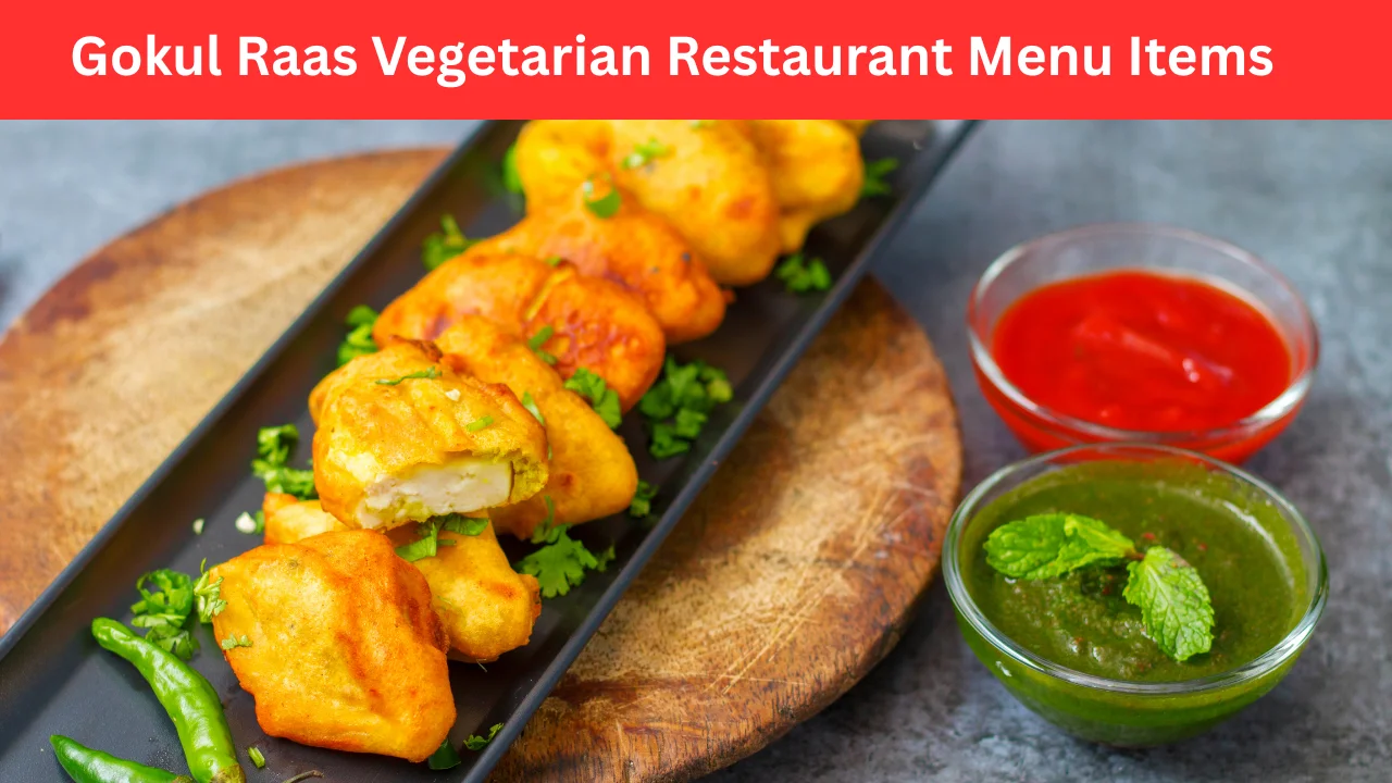 Gokul Raas Vegetarian Restaurant Menu Items