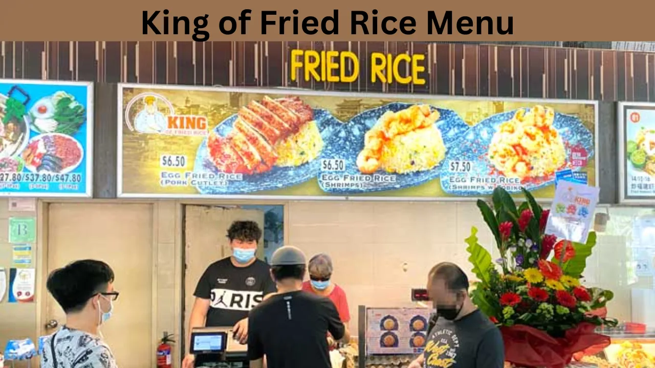 King of Fried Rice Menu