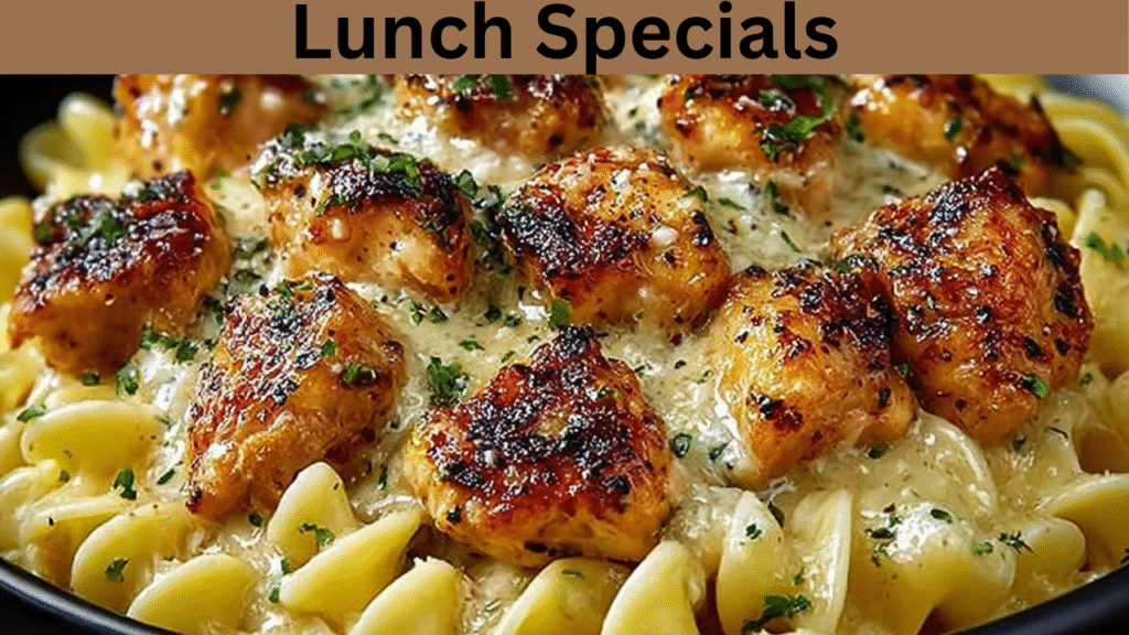 Lunch Specials (Weekdays Till 4 PM)