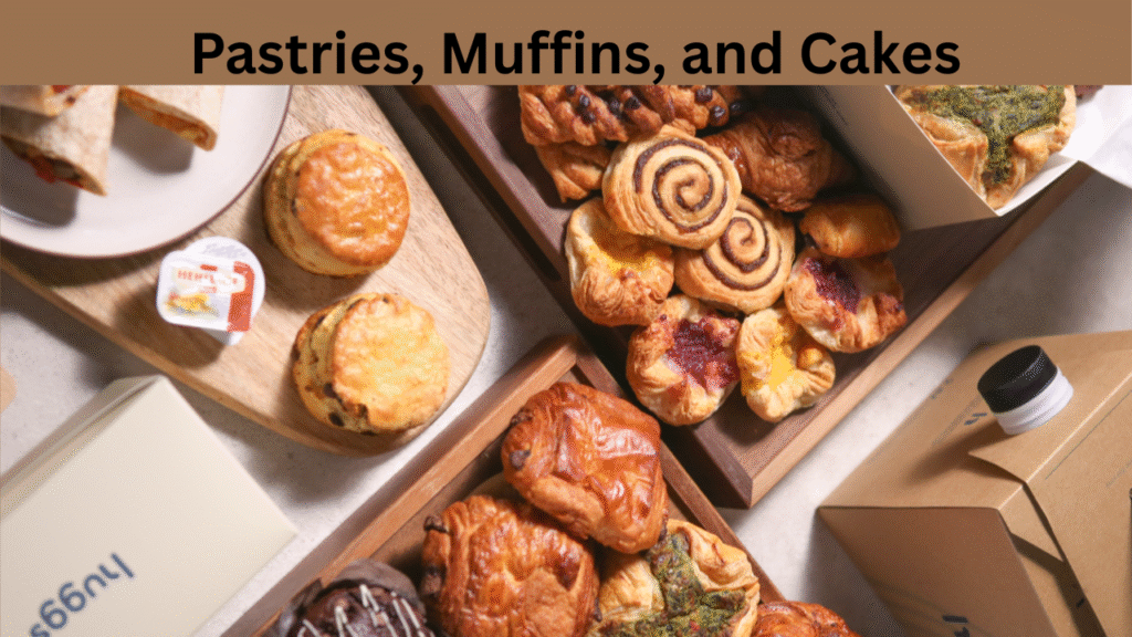 Pastries, Muffins, and Cakes