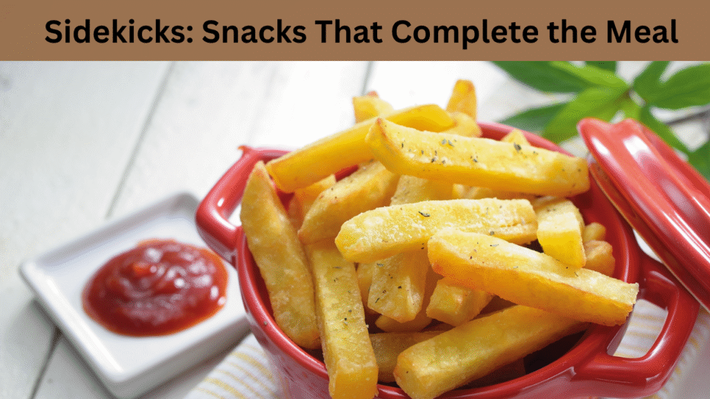 Sidekicks Snacks That Complete the Meal