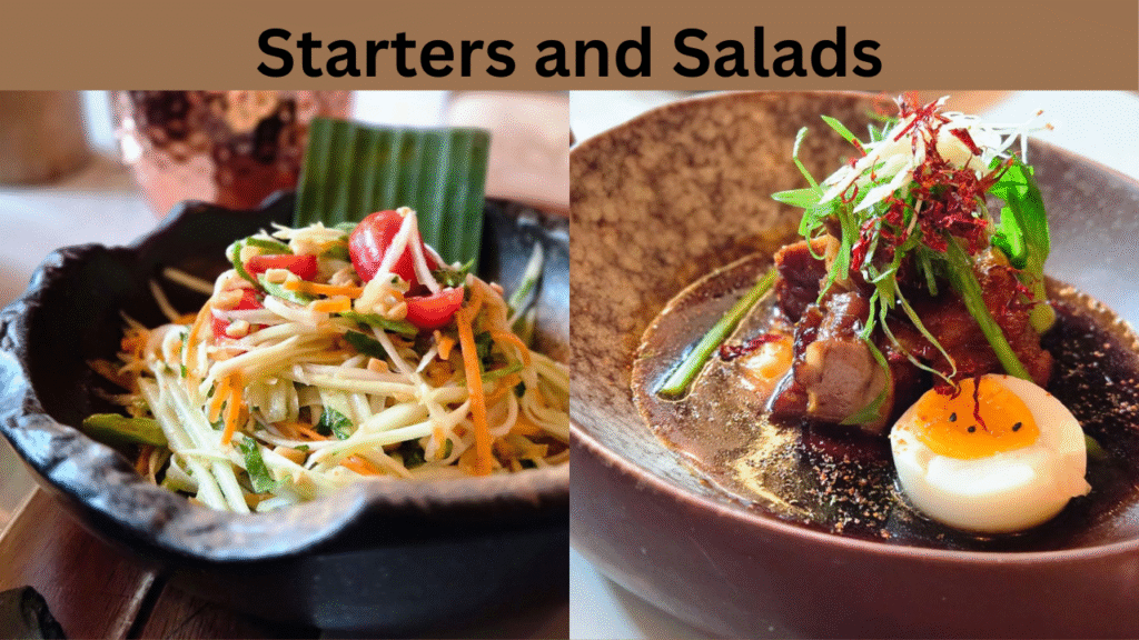 Starters and Salads