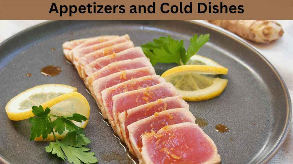 Appetizers and Cold Dishes