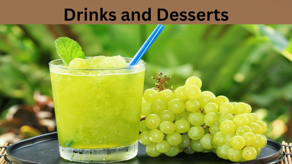 Drinks and Desserts