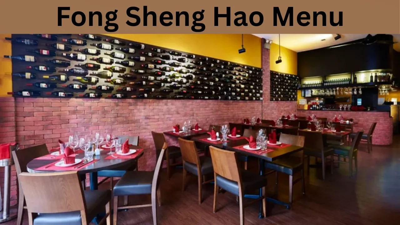 Fong Sheng Hao Menu