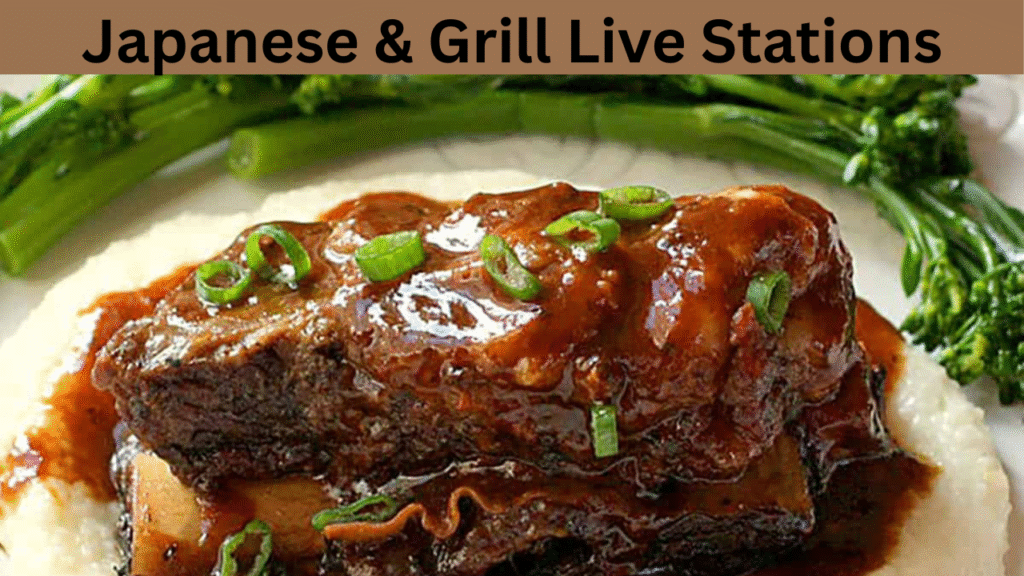 Japanese & Grill Live Stations