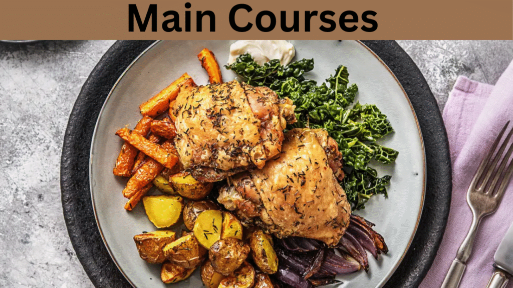 Main Courses 