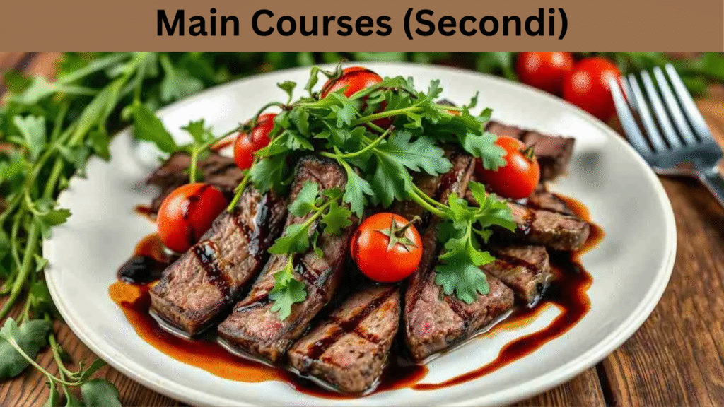 Main Courses (Secondi)