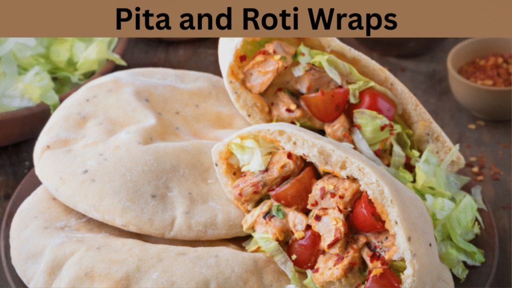 Pita and Roti Wraps