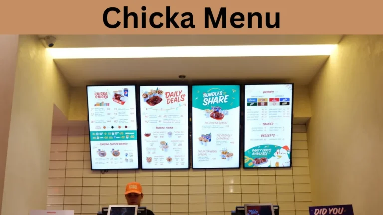 Chicka Menu