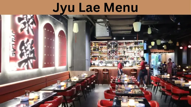 Jyu Lae Menu