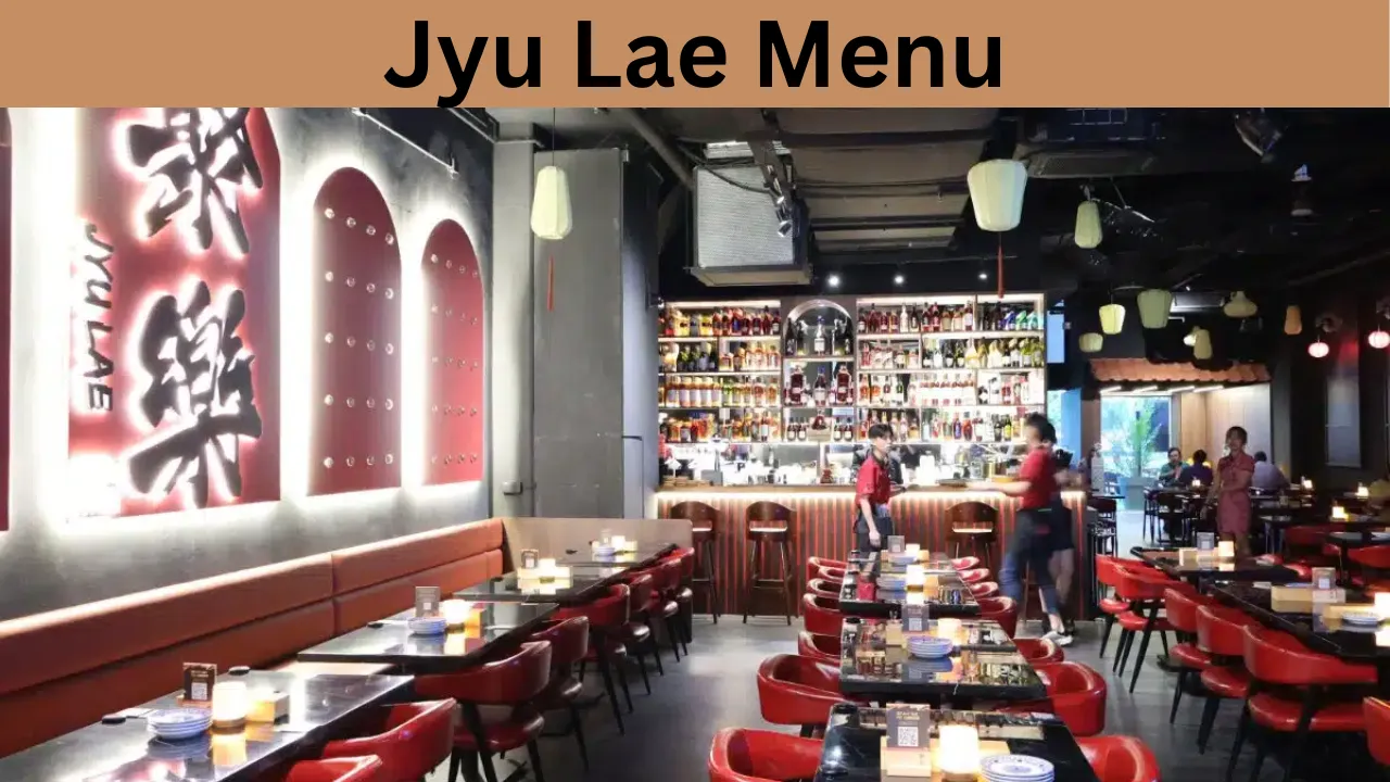 Jyu Lae Menu