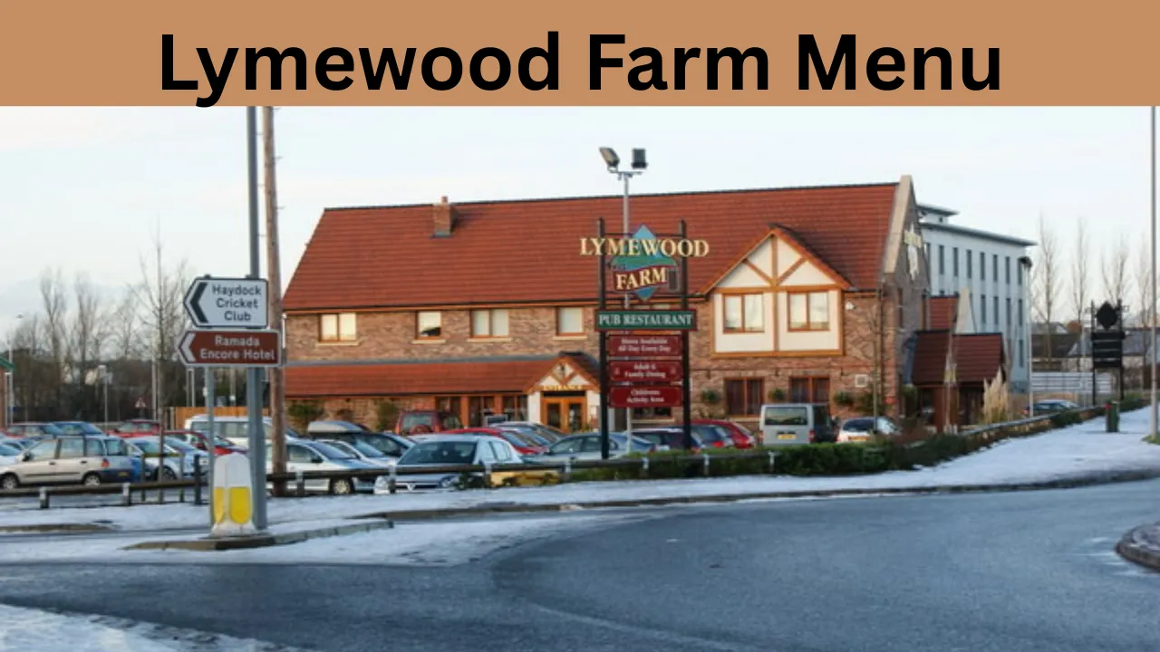 Lymewood Farm Menu