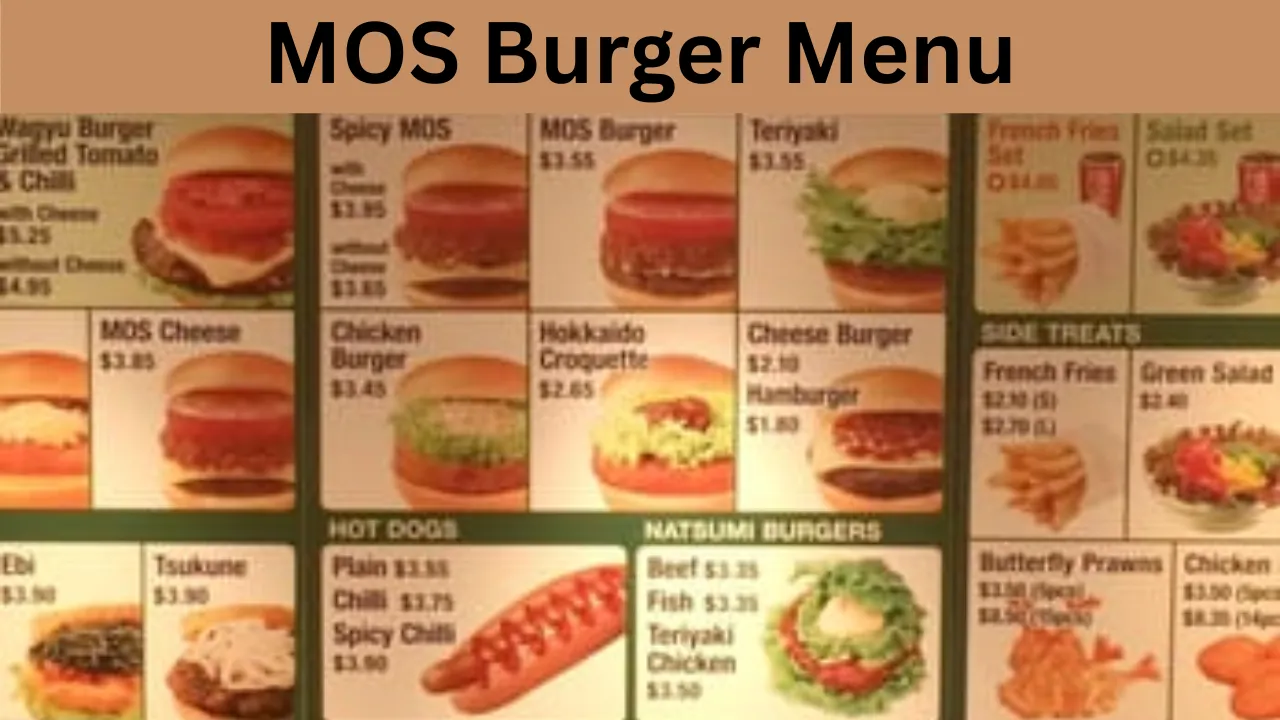 MOS Burger Menu