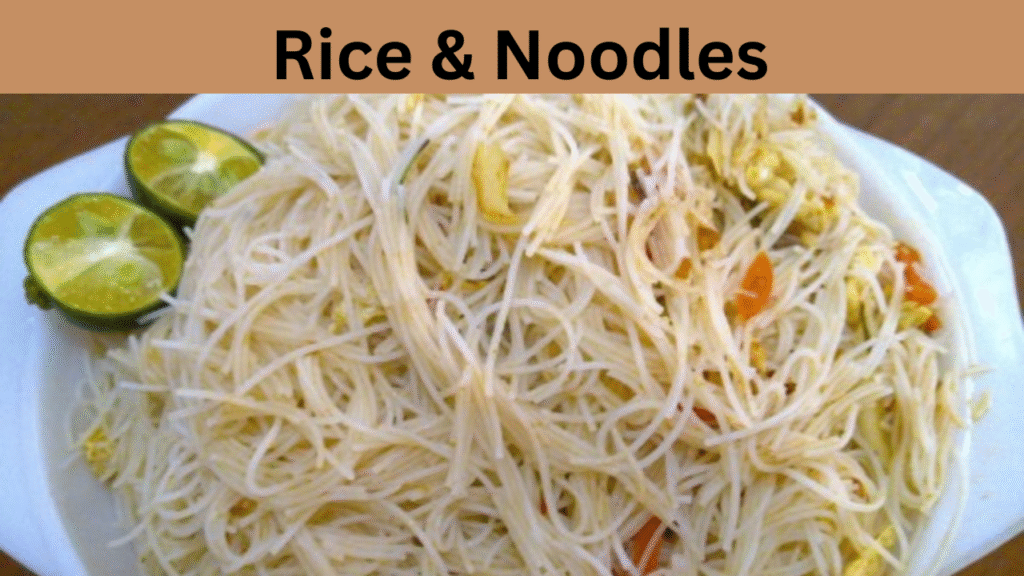Rice & Noodles