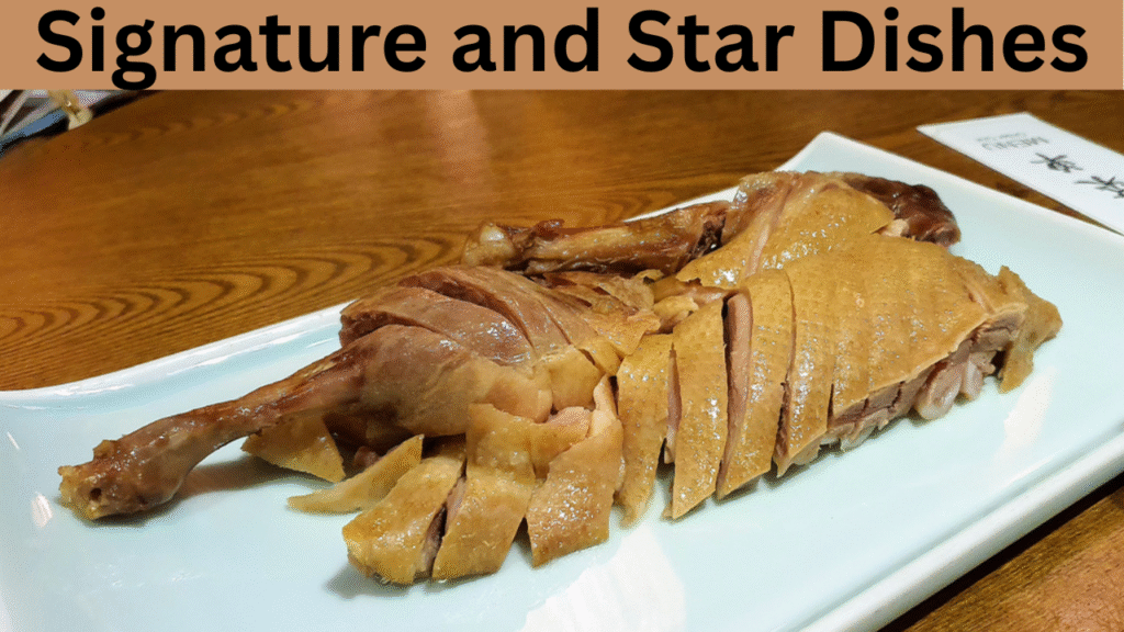 Signature and Star Dishes