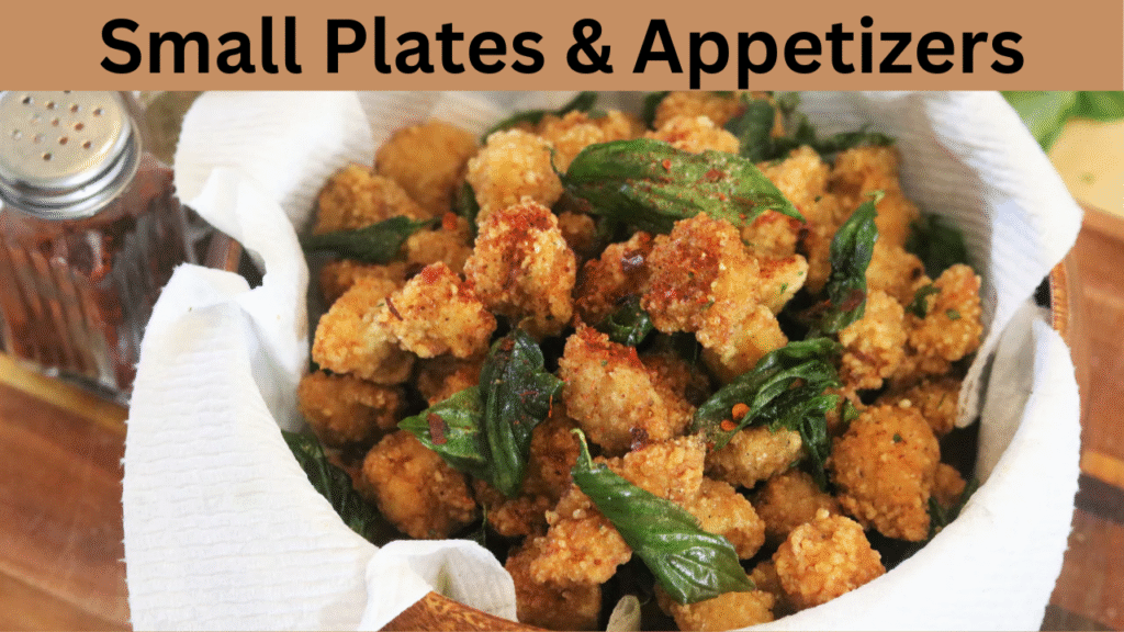 Small Plates & Appetizers