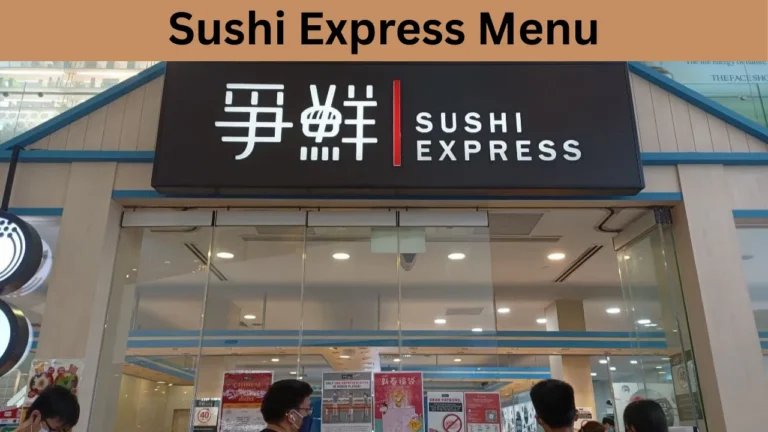 Sushi Express Menu
