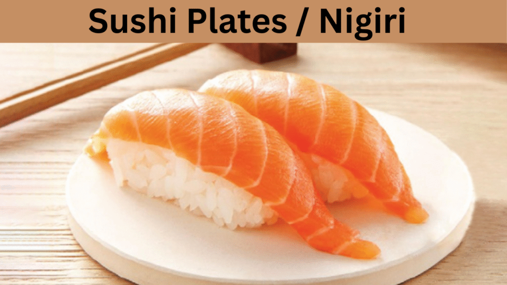Sushi Plates Nigiri