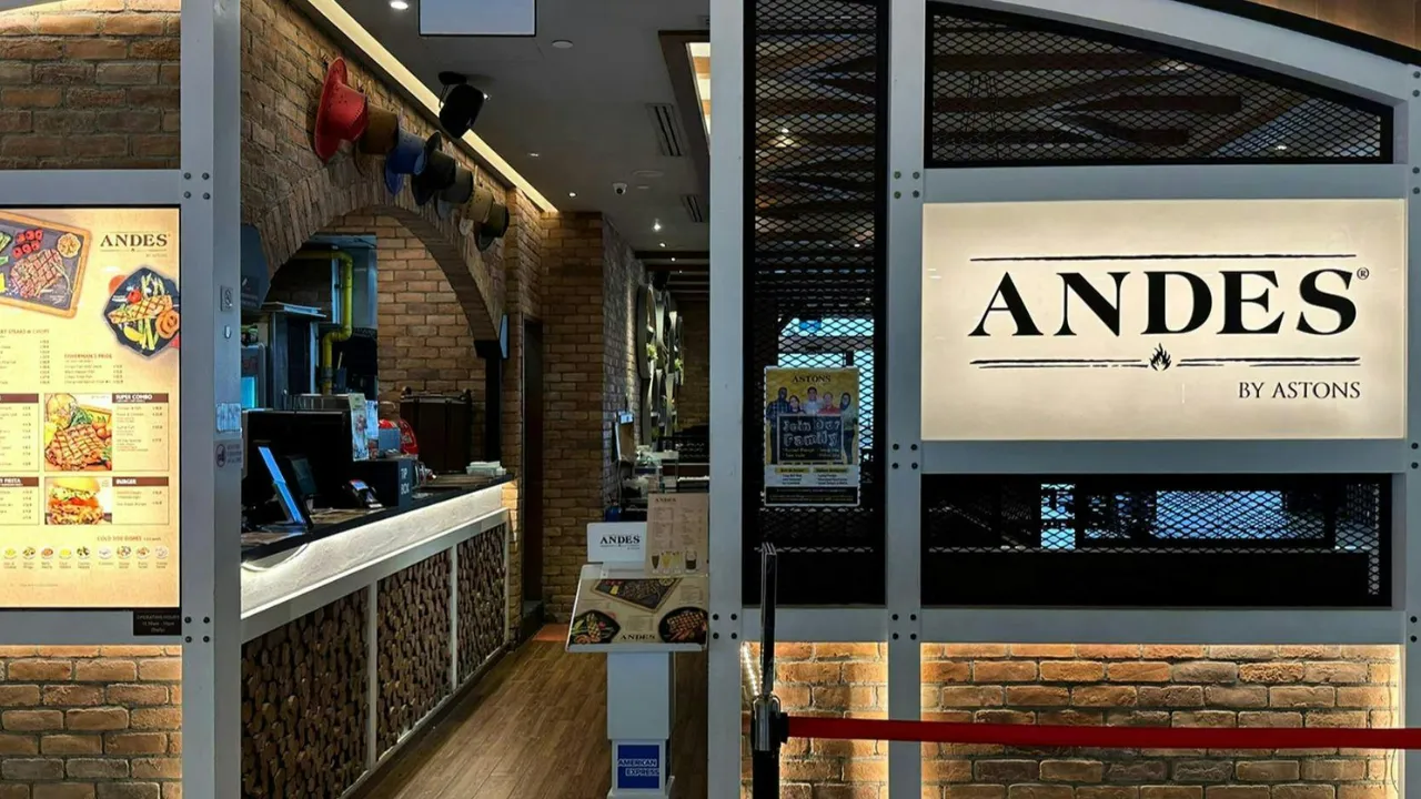 ANDES by ASTONS Menu