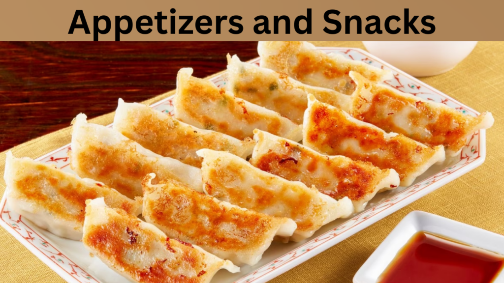 Appetizers and Snacks