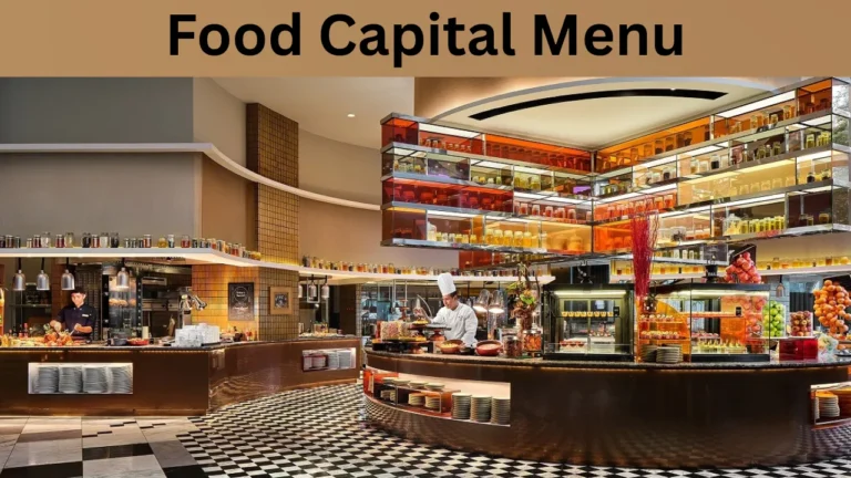 Food Capital Menu