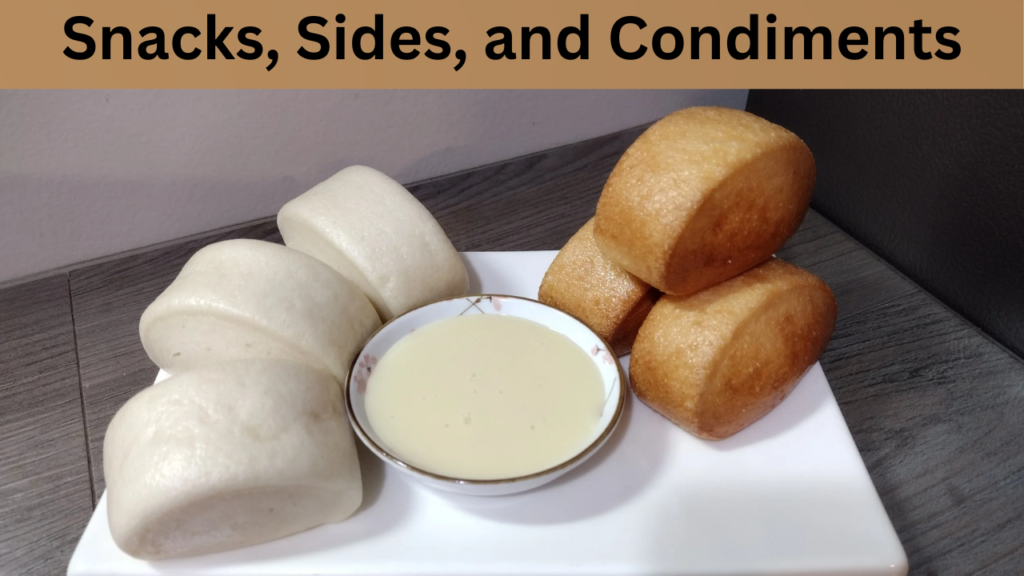 Snacks, Sides, and Condiments