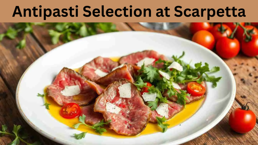 Antipasti Selection at Scarpetta