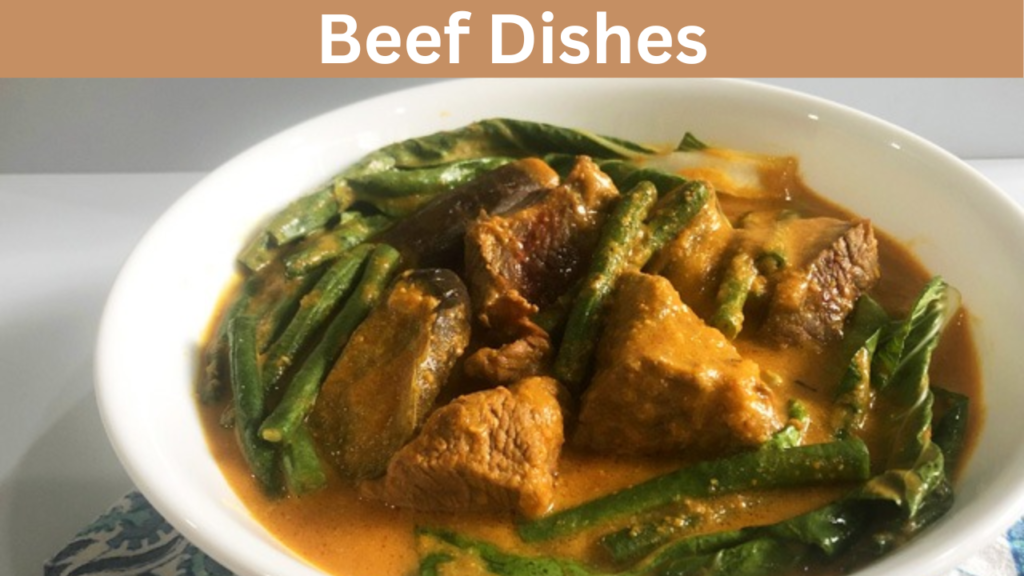 Beef Dishes