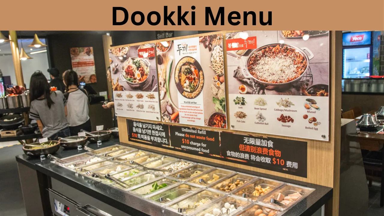 Dookki Menu