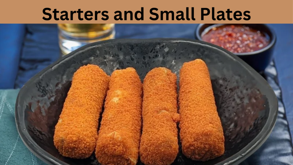 Starters and Small Plates