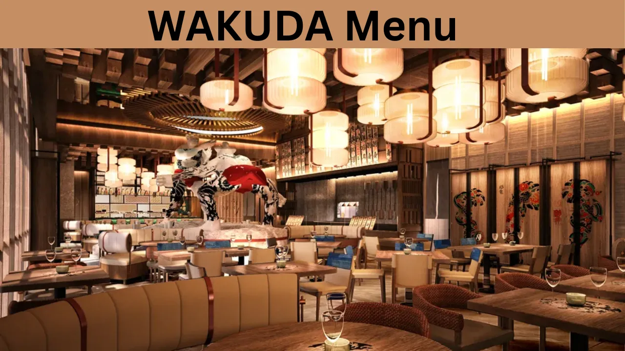 WAKUDA Menu