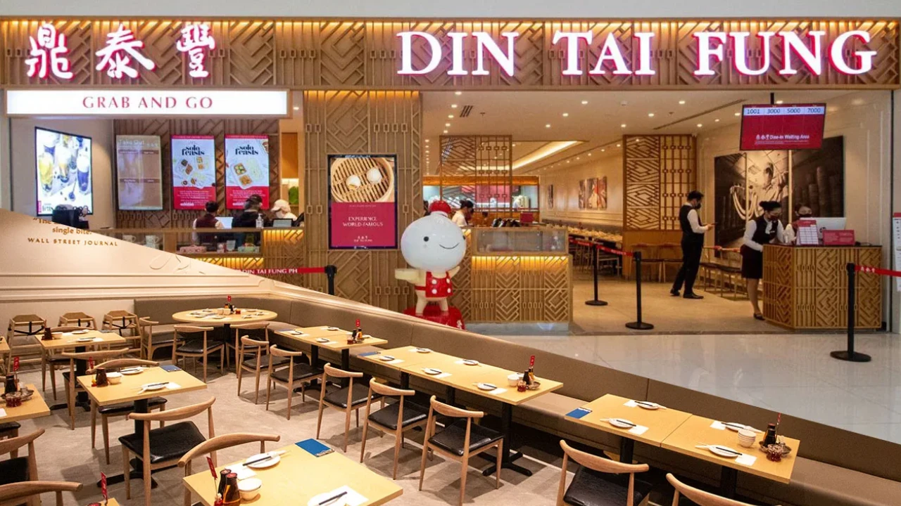 Din Tai Fung Menu