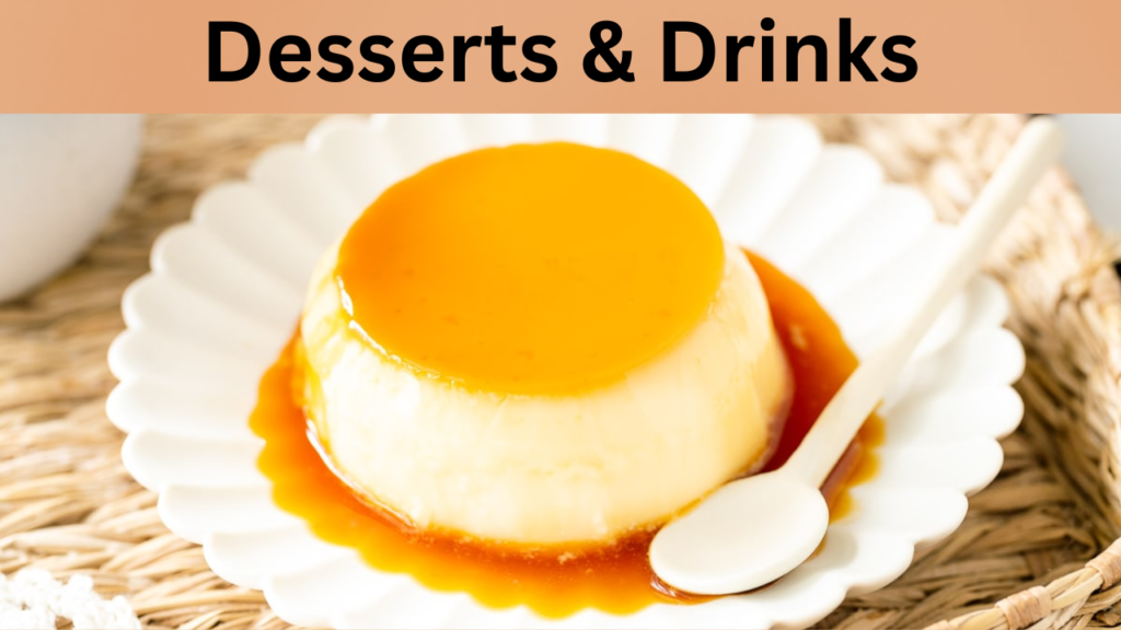 Desserts & Drinks