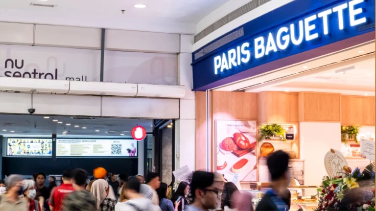 Paris Baguette Menu